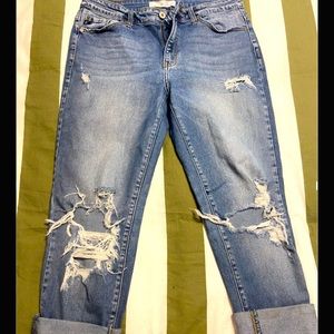 Kancan distressed crops